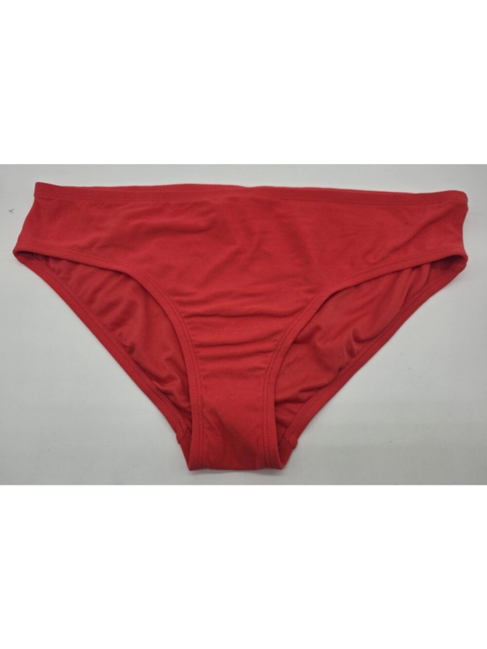 Xhilaration Women's Bikini Bottom Size 14W Red Cheeky Swimsuit Swim